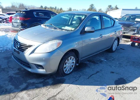 2012 Nissan Versa 1.6 Sv из США, поврежденный, VIN 3N1CN7AP1CL887606